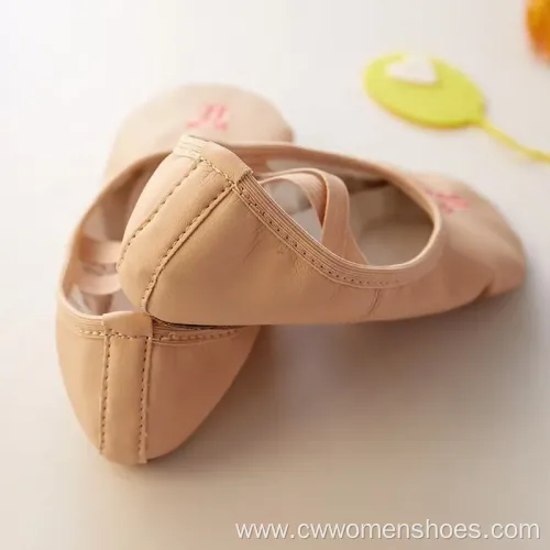 Stylish E5013 Canvas Split Sole Ballet Dance Shoes for Women